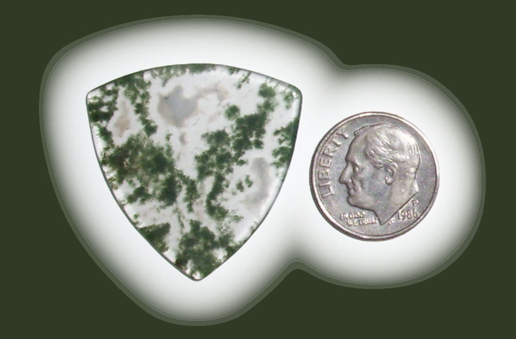 TA42024 Green Moss Agate