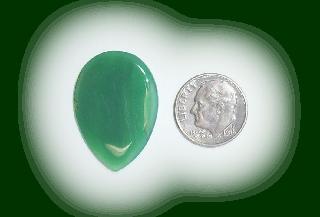 TR7126 Green Brazilian Agate